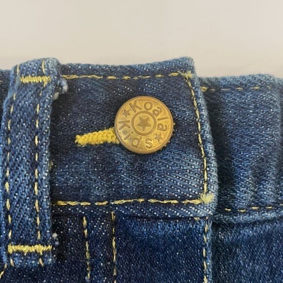 Koala Kids Denim Skirt w/Gold Flowers 12M NWT - Picture 3 of 7